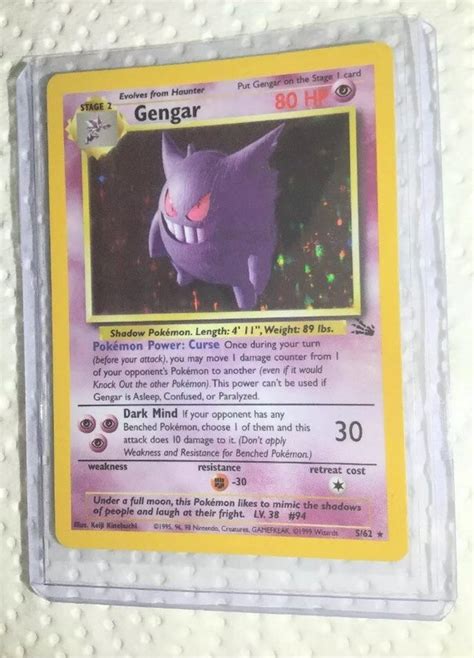 Original Gengar Card