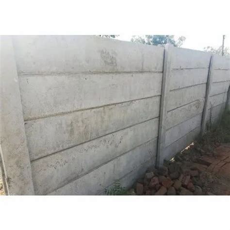 Modular Precast Rcc Boundary Wall Thickness To Mm At Rs