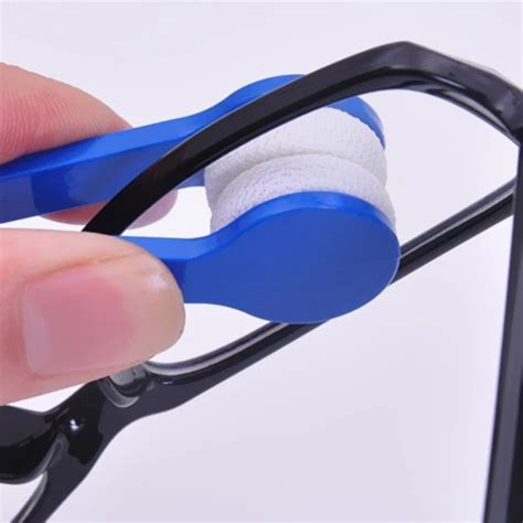 Portable Multifunctional Glasses Cleaning Rub Eyeglass Sunglasses Spectacles Microfiber Cleaner