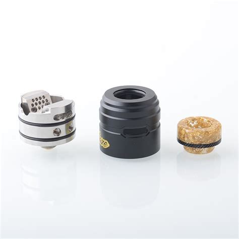 Buy Authentic Thc Blaze Solo Rda Vape Atomizer Black Gold