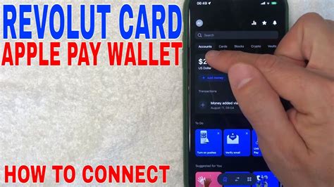 How To Connect Revolut Debit Card To Apple Pay Wallet YouTube