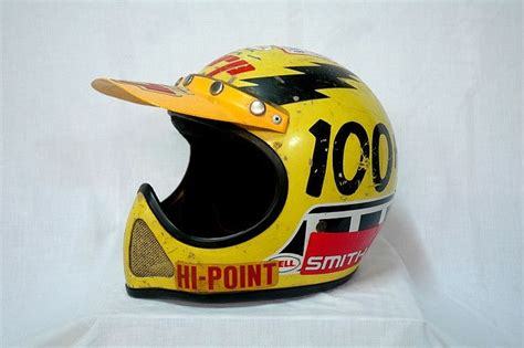 Bob Hannah Yamaha Bell Moto 4 Helmet