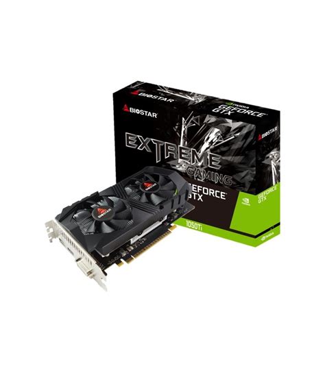 Biostar NVIDIA GeForce GTX 1050 TI 4GB GDDR5