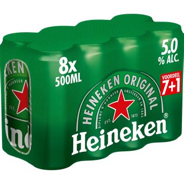 Heineken Premium Pilsener Bier Blik 7 1 X 500ml Bestellen Jumbo