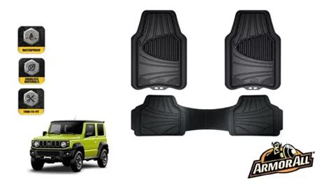 Kit Tapetes Negros Uso Rudo Jimny Armor All Cuotas Sin Inter S