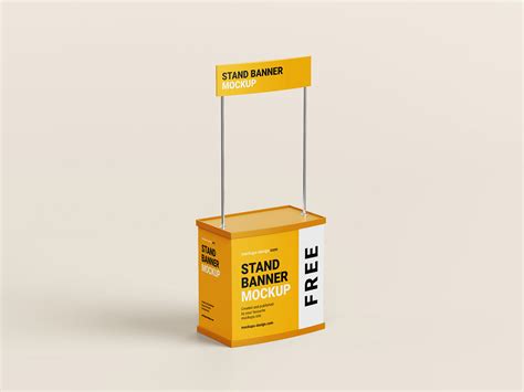 Exhibition Booth Branding Mockup — Free Mockup World