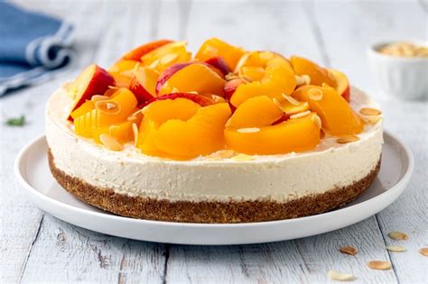 Ricetta Cheesecake Alle Pesche Cucchiaio D Argento