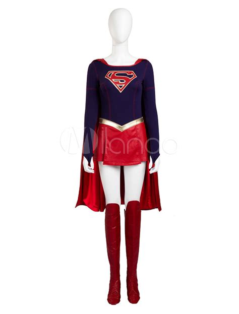 Supergirl Kara Danvers Halloween Cosplay Costume - Milanoo.com