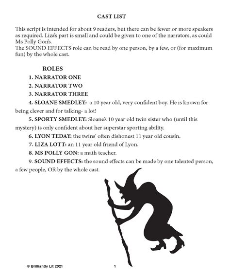 Readers Theater Scary Mystery Script Grades 3 4 Made By Teachers