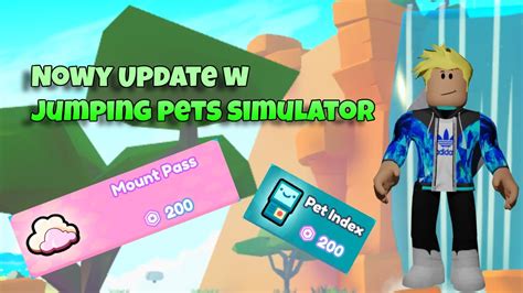 Nowy Index Pets W Jumping Pets Simulator Nowy Update YouTube