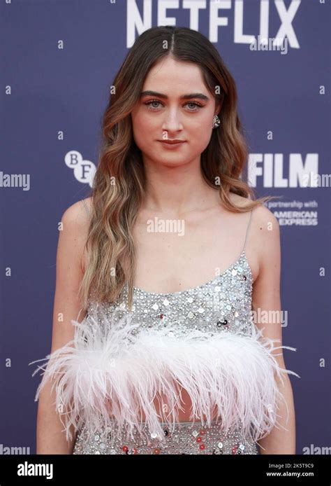 Raffey Cassidy Attends The White Noise Uk Premiere At The Royal Festival Hall In London