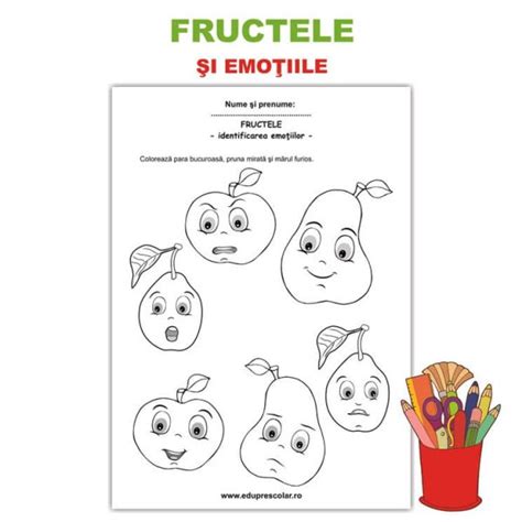 Fructele Si Emotiile Eduprescolar Ro