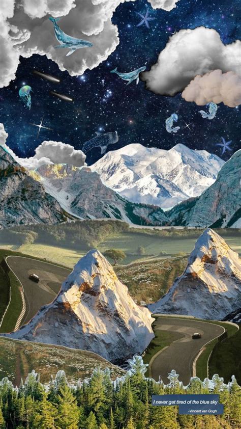 Check Out Reevaeboyle S Shuffles In 2023 Collage Landscape Nature