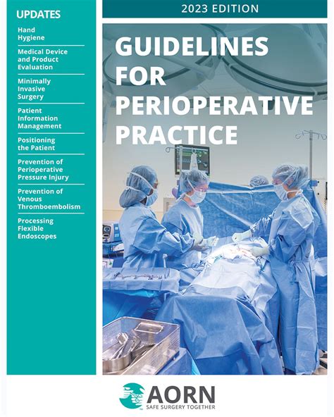 Introducing The 2024 Edition Of The Aorn Guidelines For 55 Off