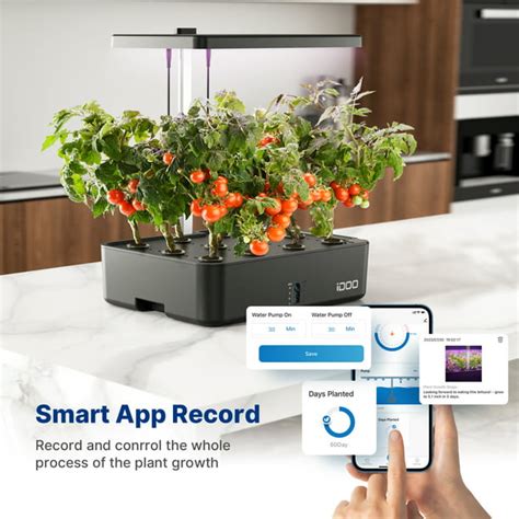 Idoo Wifi Pods Hydroponics Growing System Smart Indoor Grow System