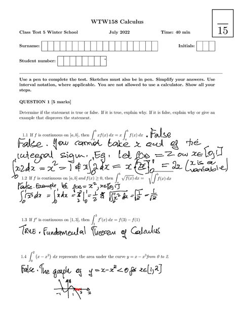 Ct 5 Ws Memo Final Class Test Memos That Were Written In Wtw 158