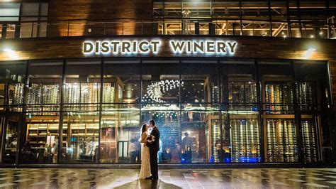 District Winery Washington Dc Wedding Venue