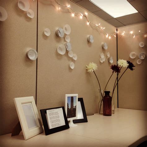 My cute, newly decorated cubicle! | Work cubicle decor, Cubicle decor office, Cubicle decor