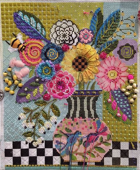 It was a celebration! - - Bedecked and Beadazzled | Needlepoint ...