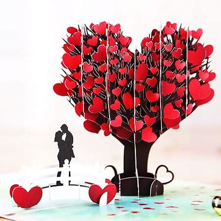 Amazon Love Tree Card By DEVINE Popup Cards Happy Wedding