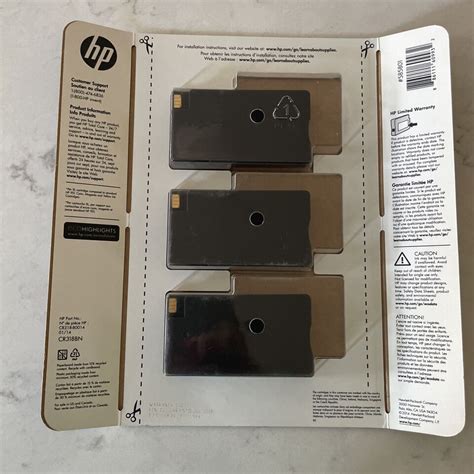 Hp Xl Tricolor Pack Cr Bn Ink Magenta Yellow Cyan Oem New Old