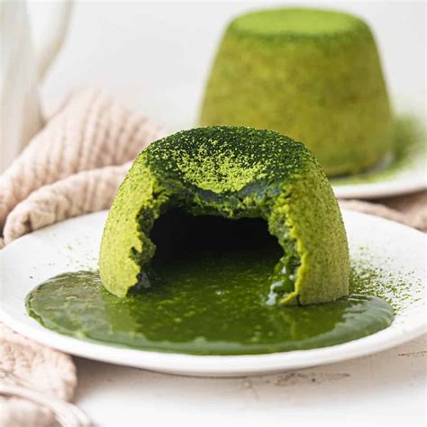 Matcha Lava Cake Catherine Zhang