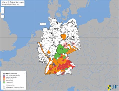 Hochwasser Karte F R Deutschland Risikogebiete Im Berblick