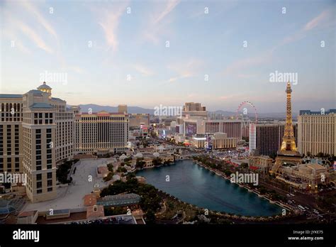 Las Vegas Strip Stock Photo Alamy