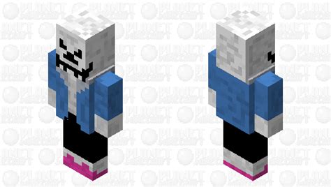 Undertale Sans Minecraft Mob Skin