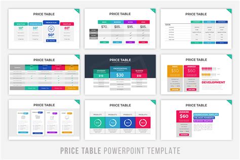 Powerpoint Table Design Template Free