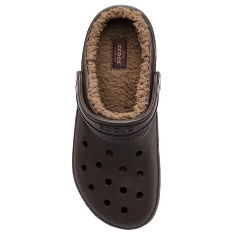 Παντόφλες Σπιτιού Crocs Classic Lined Clog 203591 Espressowalnut Epapoutsiagr