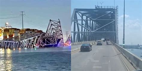 Mujer Graba Video Escalofriante Cruzando El Puente Que Recientemente Se