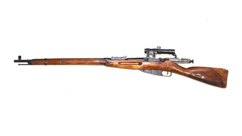 Rare WW2 1943 Dated Russian Mosin Nagant Sniper Rifle – UK DEAC - MJL ...