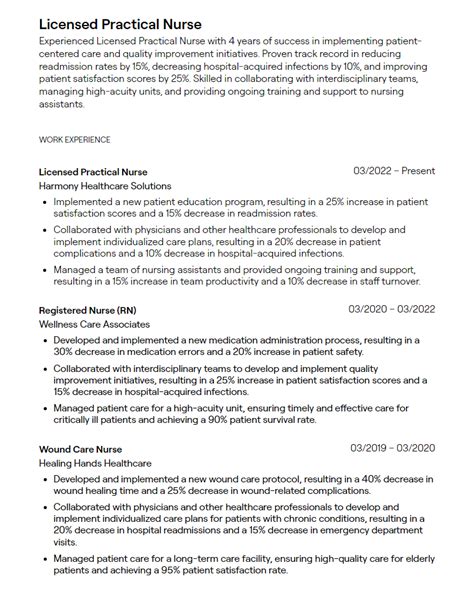 New Grad Lpn Resume With No Experience Examples And Templates Hot Sex