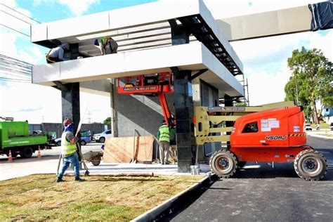 Avan Am Obras Dos Portais De Entrada De Sim Es Filho Confira Rede