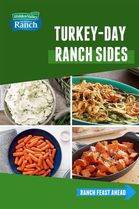 7 Thanksgiving Side Dishes To Dish Out Hidden Valley® Ranch Thanksgiving Recipes Side Dishes