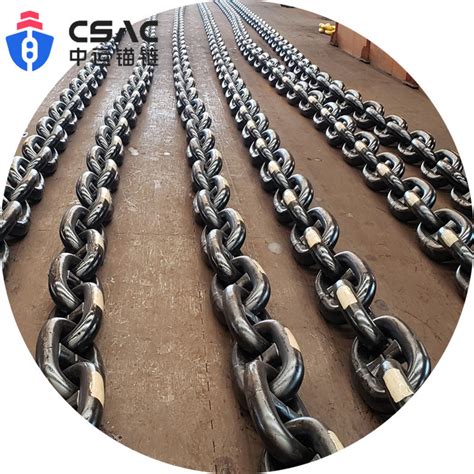 R4 81mm Mooring Chain Deep Sea Wind Power Platform China Mooring