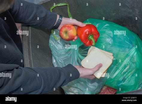 Food Waste Bin Waste Rescue Stock Photo Alamy