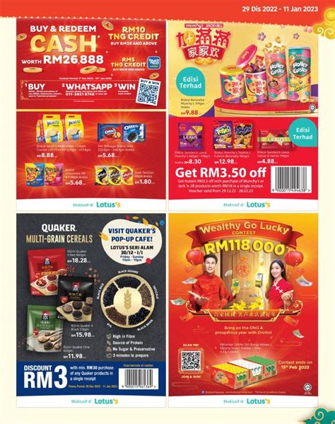 Lotus S Chinese New Year Promotion Catalogue Dec Jan