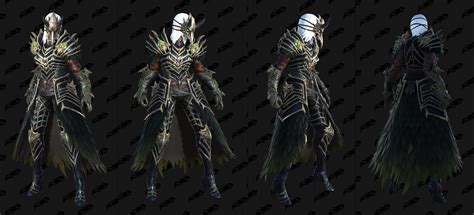 Diablo Immortal Closed Beta Male And Female Necromancer Armor Sets