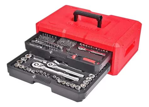 Kit Caja Herramientas Dados Craftsman 256 Pz Nueva Factura