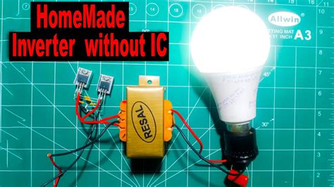 Homemade Inverter Without Ic How To Make Inverter 12v To 220v 12v Dc To 220v Ac Power