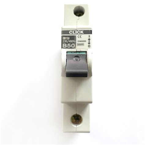 MCB S Click DB150 B50 50A 50 MCB Circuit Breaker Type B