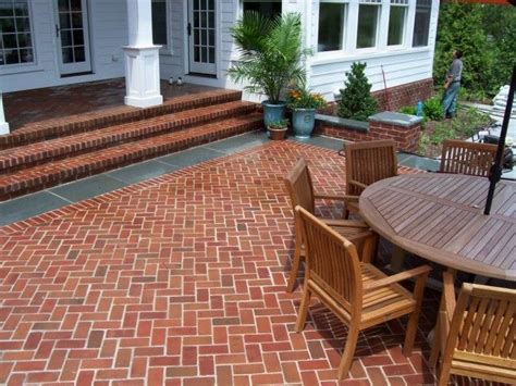 Brick herringbone or chevron patio | Patio pavers design, Patio, Brick ...