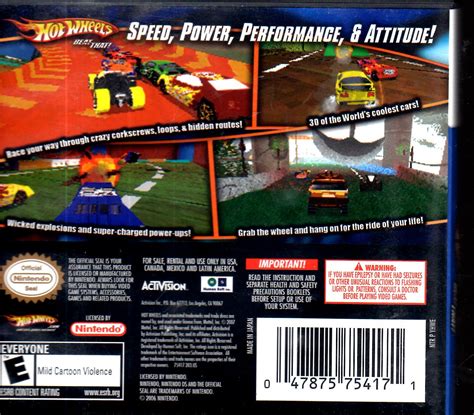 Nintendo DS Hot Wheels Beat That Video Games