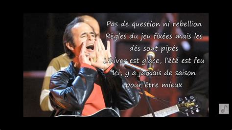 Envole Moi Jean Jacques Goldman YouTube