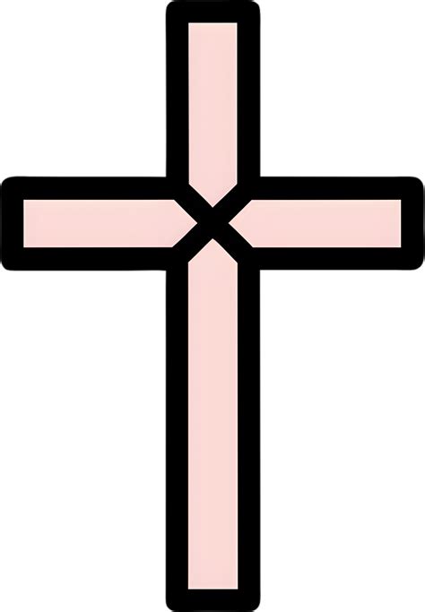 Minimalist Christian Cross Clipart A Timeless Symbol Of Faith And Spirituality Ai Generated