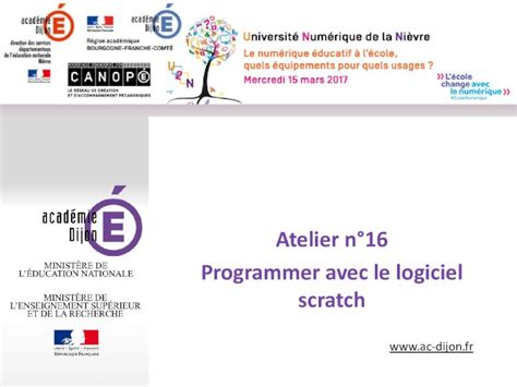 PDF Atelier N16 Programmer Avec Le Logiciel Scratchu2n Ac Dijon Fr