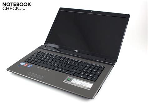 Review Acer Aspire G Notebook Notebookcheck Net Reviews