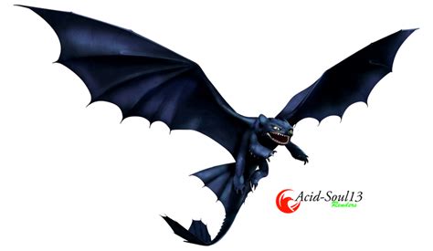 How To Train Your Dragon Toothless Render By Acid Soul13 On Deviantart